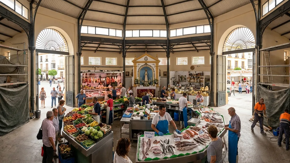 El nuevo mercado de abastos: reforma y reapertura del corazón gastronómico de El Puerto