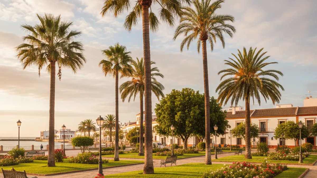 El Parque Calderón: historia y recuperación de las palmeras emblemáticas de El Puerto