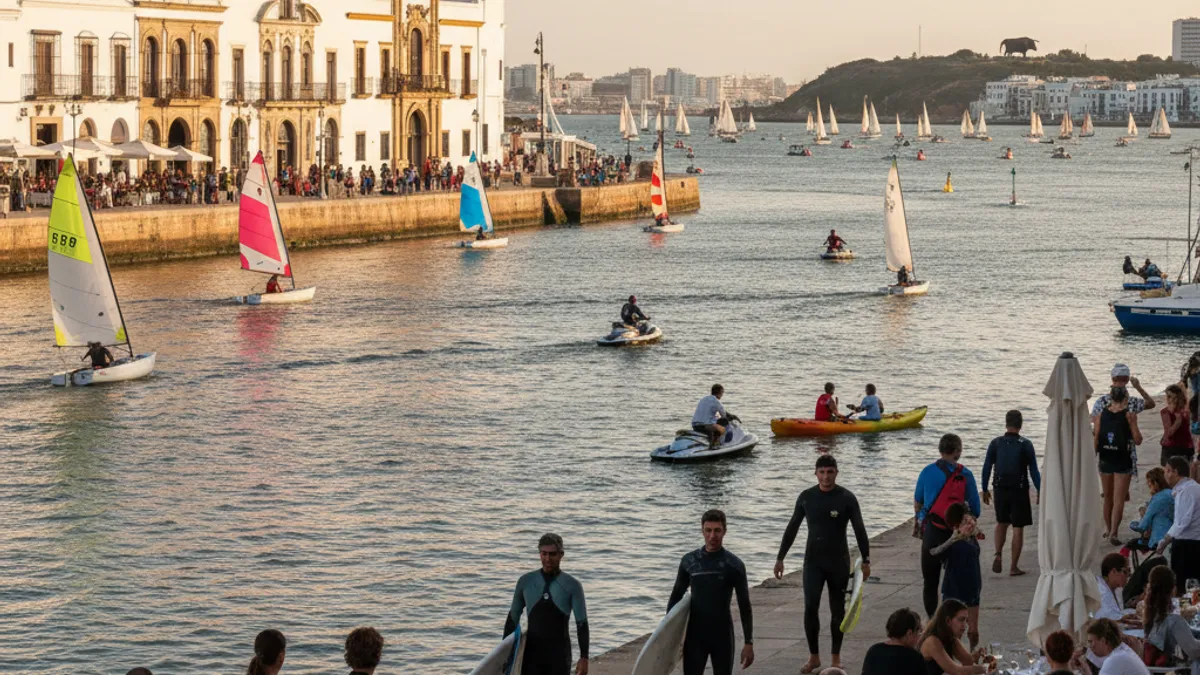 El Puerto se posiciona como capital del turismo deportivo náutico en la bahía de Cádiz