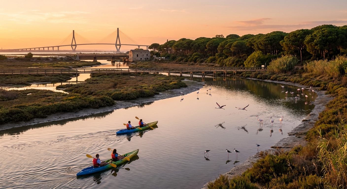 El Sendero del Río San Pedro: ruta en kayak por el corazón del Parque Natural