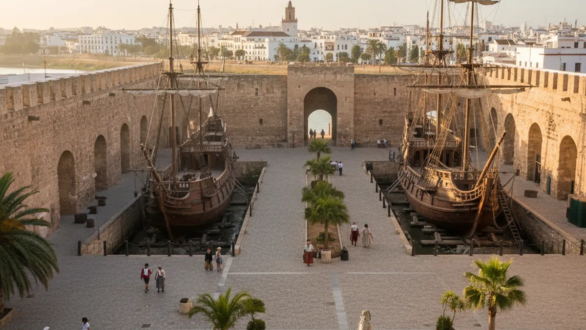 La Plaza de las Galeras Reales: el astillero donde España dominó el mar
