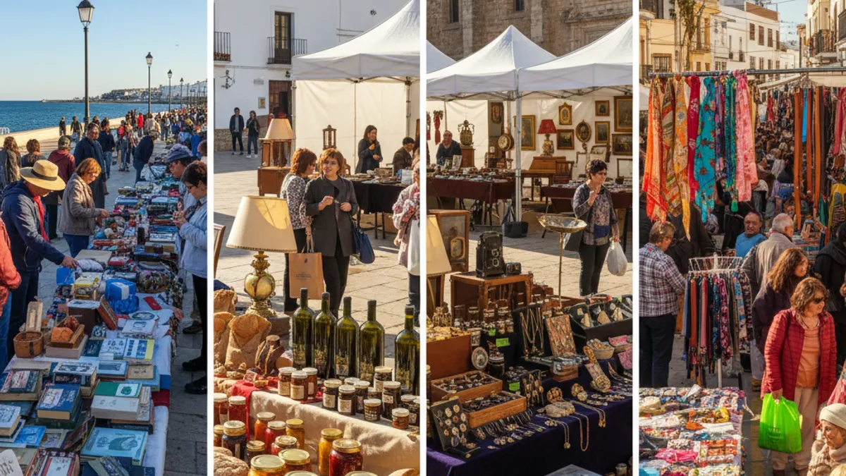 Mercadillos de El Puerto: rastro dominical, ecomercado, antigüedades y mercados semanales
