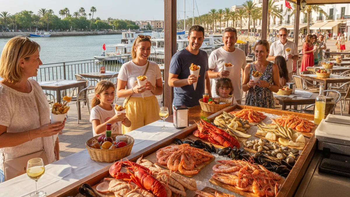 Romerijo y la Ribera del Marisco: donde El Puerto come de pie