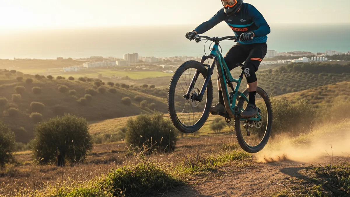 Rutas de ciclismo de montaña en Las Beatillas y alrededores de El Puerto