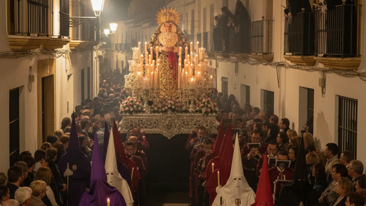 Semana Santa portuense: cofradías, mantillas y el silencio de la madrugada